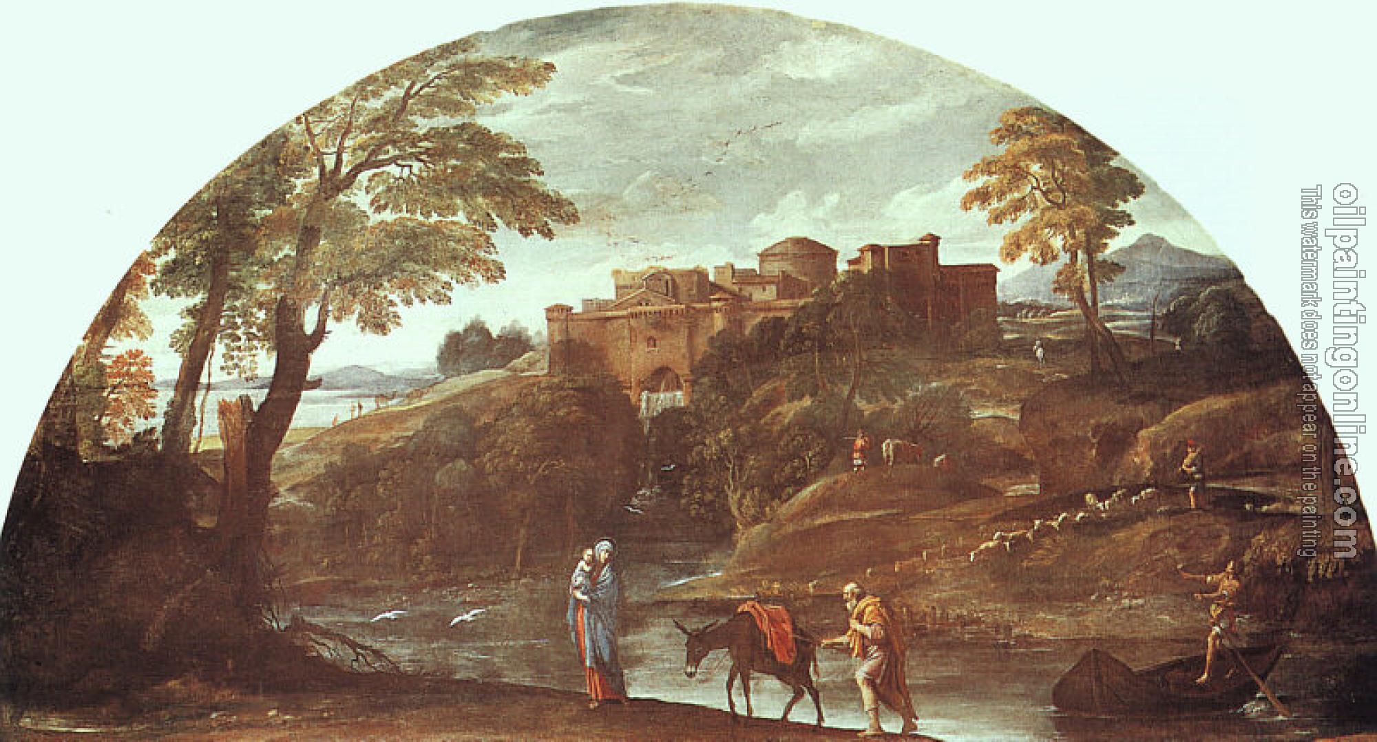 Carracci, Annibale - The Flight into Egypt